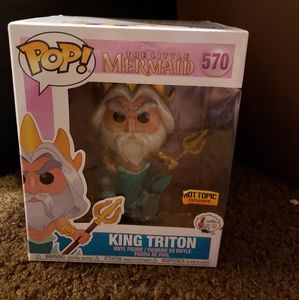 King Triton Little Mermaid Pop